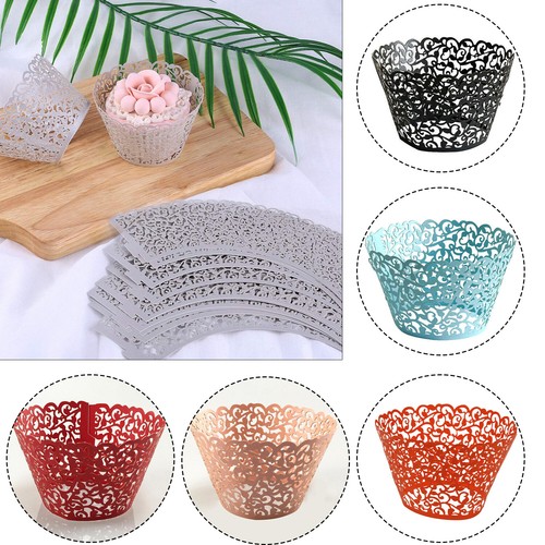 50pcs cupcake wrappers - cupcake,