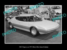 OLD POSTCARD SIZE PHOTO OF NSU