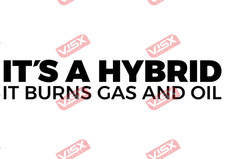 Its hybrid car - its, sticker