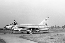 35MM ORIG AIRCRAFT NEG XM215 RAF LIGHTNING COLTISHALL 1970 #8779