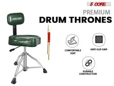 5 Core Drum Throne w Backrest