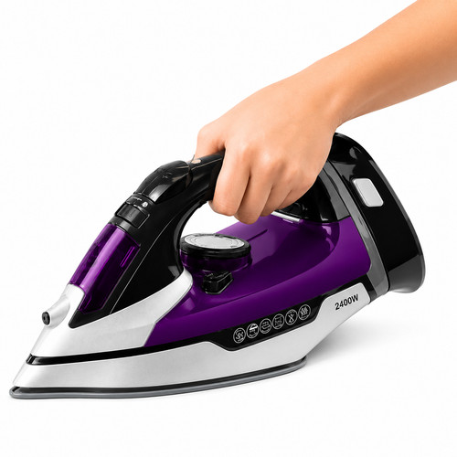 Steam iron clothes cordless - clothes,