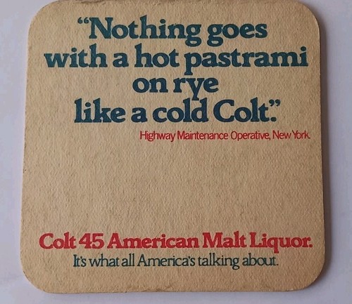 Colt malt liquor - -,