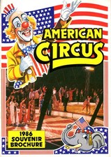 HOFFMAN'S AMERICAN CIRCUS 1986 PROGRAMME.