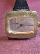 Vintage Lucerne Watch Mens