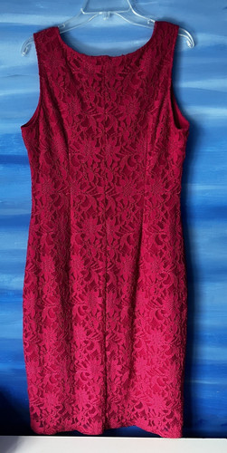 David emanuel sleeveless lace - emanuel,