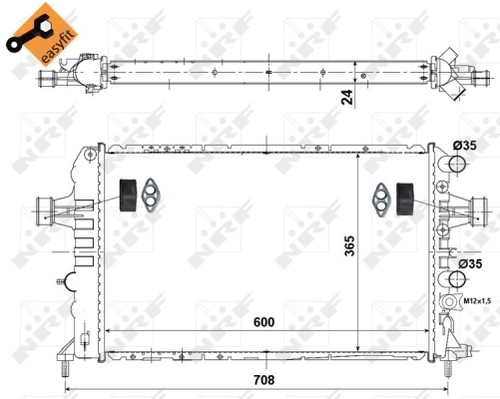Radiator engine cooling - radiator,