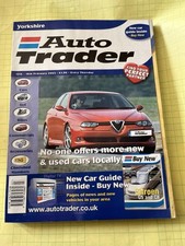 Yorkshire Auto Trader Feb 13-19 2003 Cars Vans Bikes Classics 4X4 Campers Boats