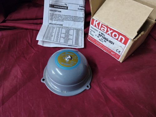 Klaxon warning bell 24v - warning, ,