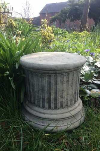 Stone garden round - garden,