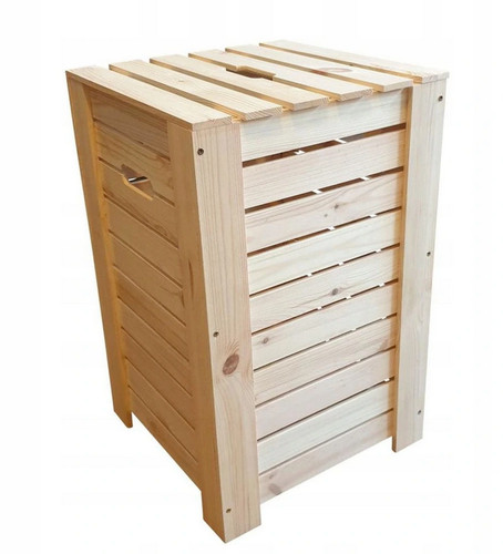 Large dirty clothes wooden - large,