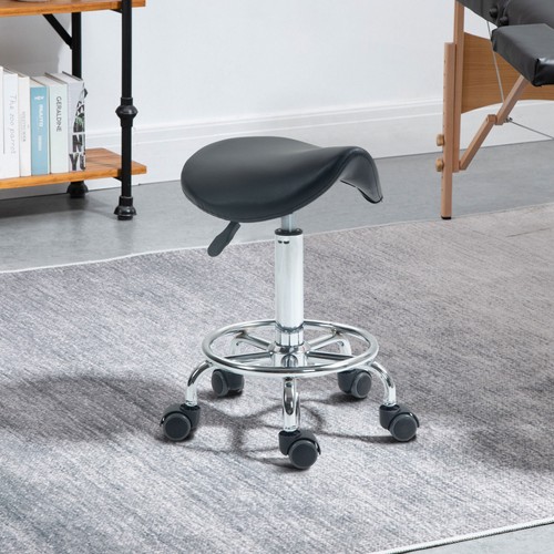 Saddle stool rolling salon - stool,,