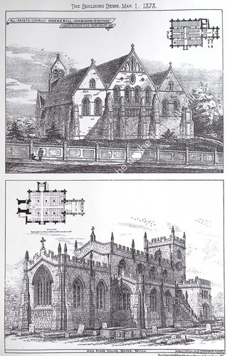 1878 all saint s - saint's, church