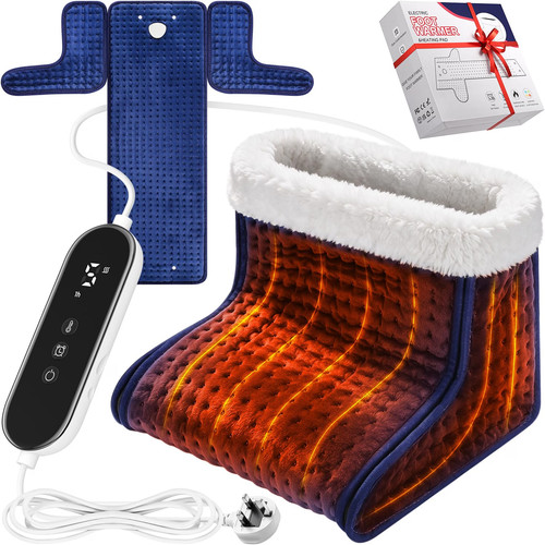 Electric heated foot - foot, warmer
