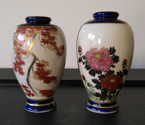Two miniature vintage japanese - miniature,