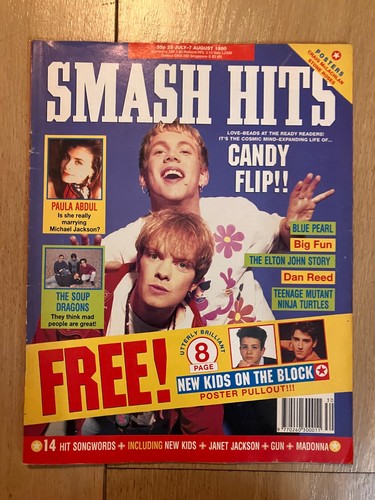 Smash hits magazine - hits,