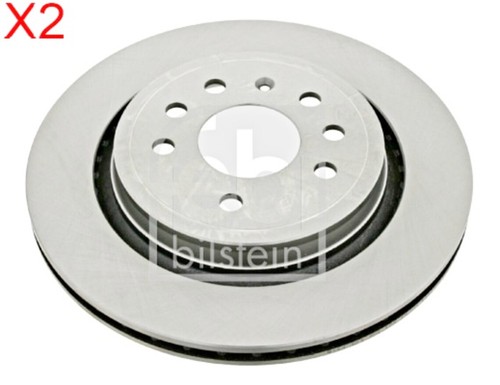 Rear brake disc pcs febi - rear,