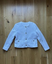 Orsay White Tweed Jacket