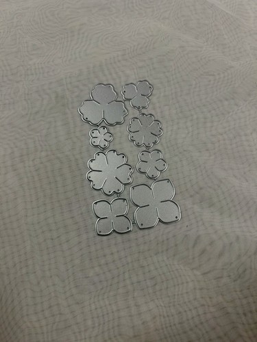 Metal flower shape - shape, cutting