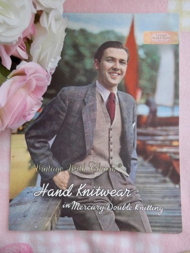 Vintage1950s mens waistcoat - mens,