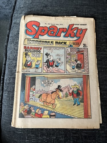 Sparky comic 427 24 - 24, march