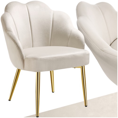 Velvet accent chair - accent, modern