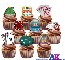 Casino Gambling Poker Cupcake