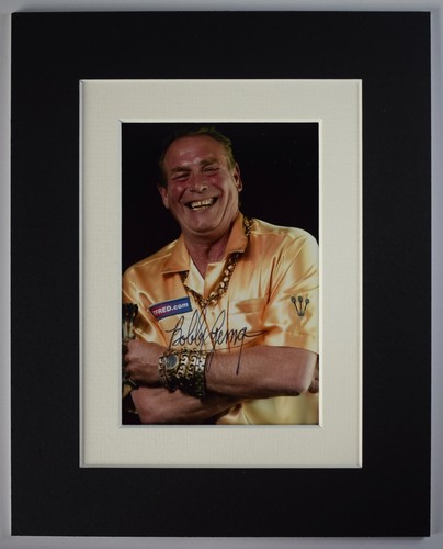 Bobby george signed autograph - bobby,
