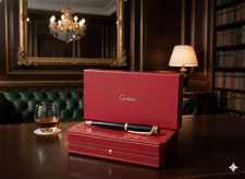Cartier Executive Black & Gold Ballpoint Pen 2025 VIP Gift – New in Box