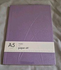 Plum (Puro) A5 Lined Notebook