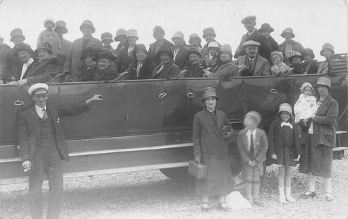 Open top charabanc - open,