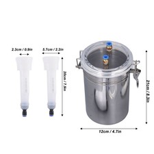 2L Electric Cow Milker Pump Stainless Steel Bucket USB Charging Portable BZJF