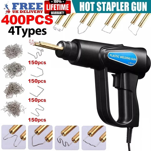 Hot stapler gun car - stapler, bumper