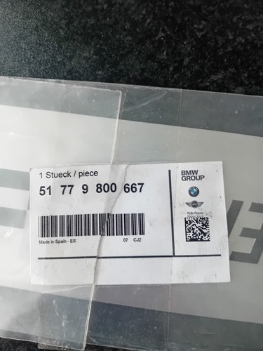 Genuine mini 51779800667 - genuine,