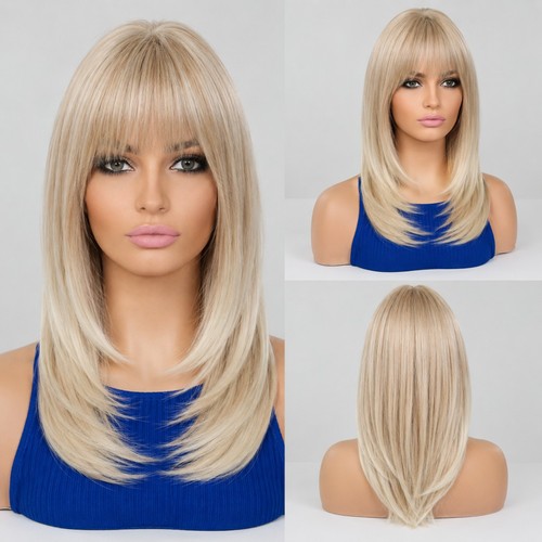 Synthetic hair dress wigs - up,
