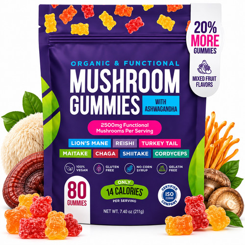 Mushroom gummies count - mushroom,