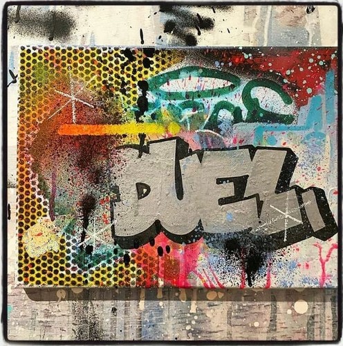 Duel ris canvas 31x23cm - ris,