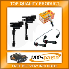 MX5 Ignition Leads Spark Plugs & Coil Packs Mazda MX-5 Mk2.5 1.8 VVTI 2000>2005