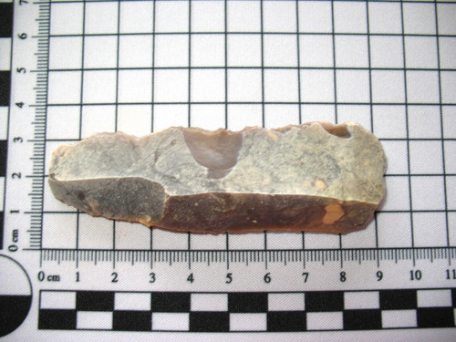 Palaeolithic monofacial flint