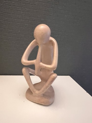 Rare vint hand carved african - vint,