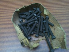 6 x 3/8" BSW x 2-1/4" Long Hex Head Fully Threaded Bolts, Sets. Whitworth