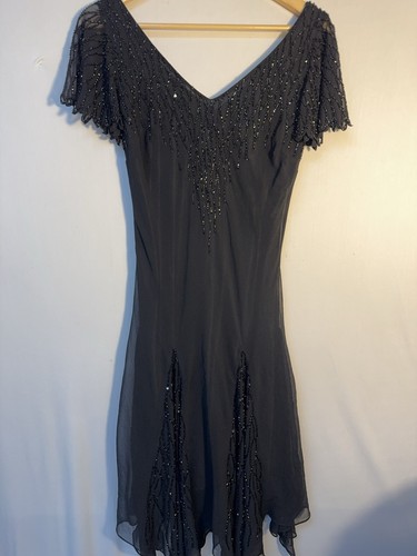 Vintage jkara beaded black - jkara,