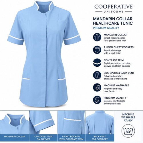 Womens healthcare nurses tunic - healthcare,