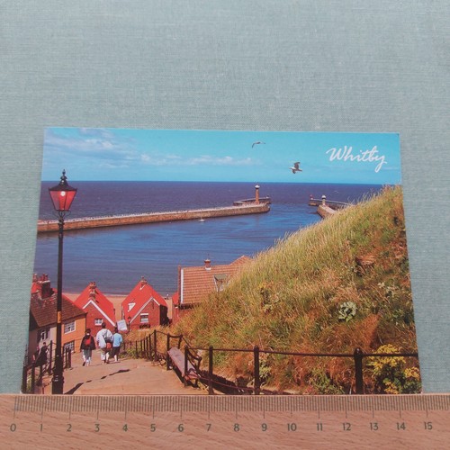 Vintage postcard whitby north - postcard,