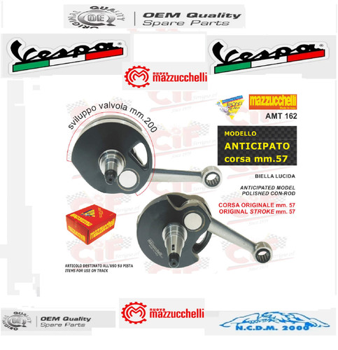 Crankshaft anticipated - anticipated,