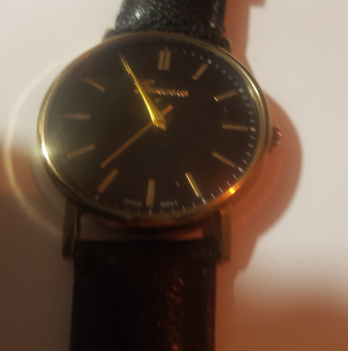 Men watches thin black blue - watches,