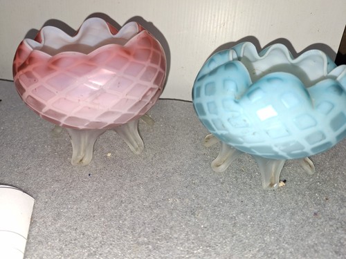 Thomas webb glass posey - 2, x
