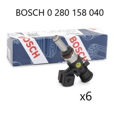 6x Genuine BOSCH 0 280 158 040