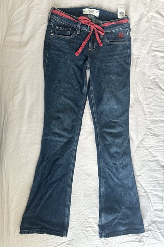 Lowrise dark wash - dark, tie