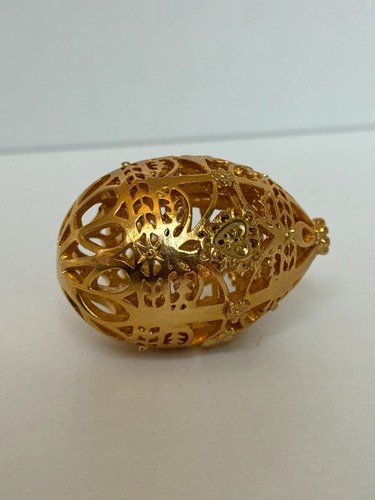 Franklin mint gold filigree - mint,